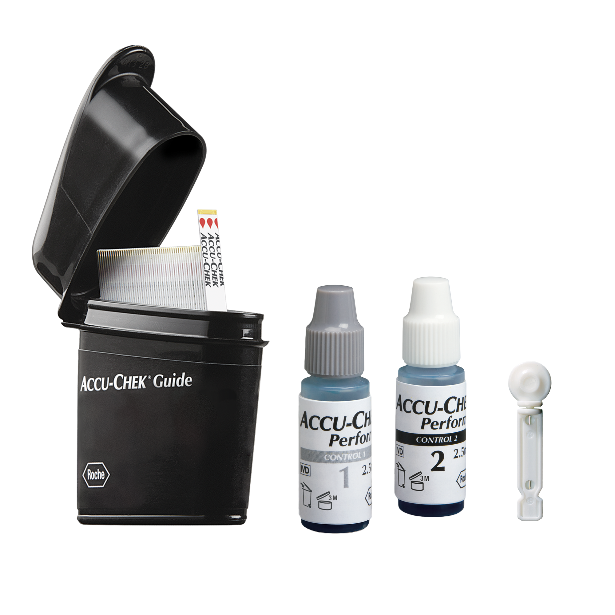 Accu-Chek 150 Guide Strip & 100 Softclix Supply Bundle