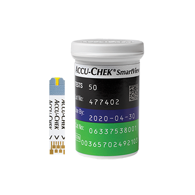 Accu-Chek Smartview Blood Glucose Test Strips (Pack of 50)